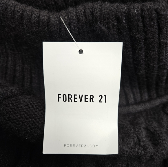 FOREVER 21 Turtleneck Mini Sweater Dress BRAND NEW - Picture 7 of 9